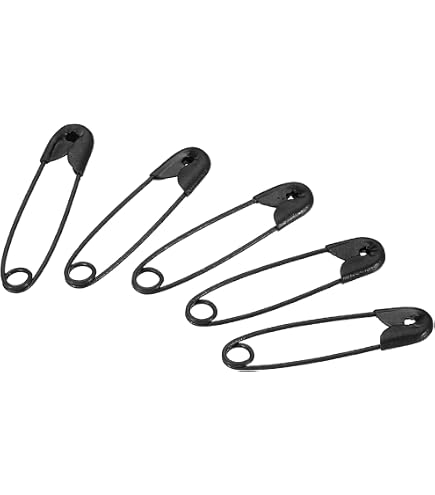 Amazon.co.jp: uxcell 安全ピン 27 mm ニッケルメッキ スモール 裁縫